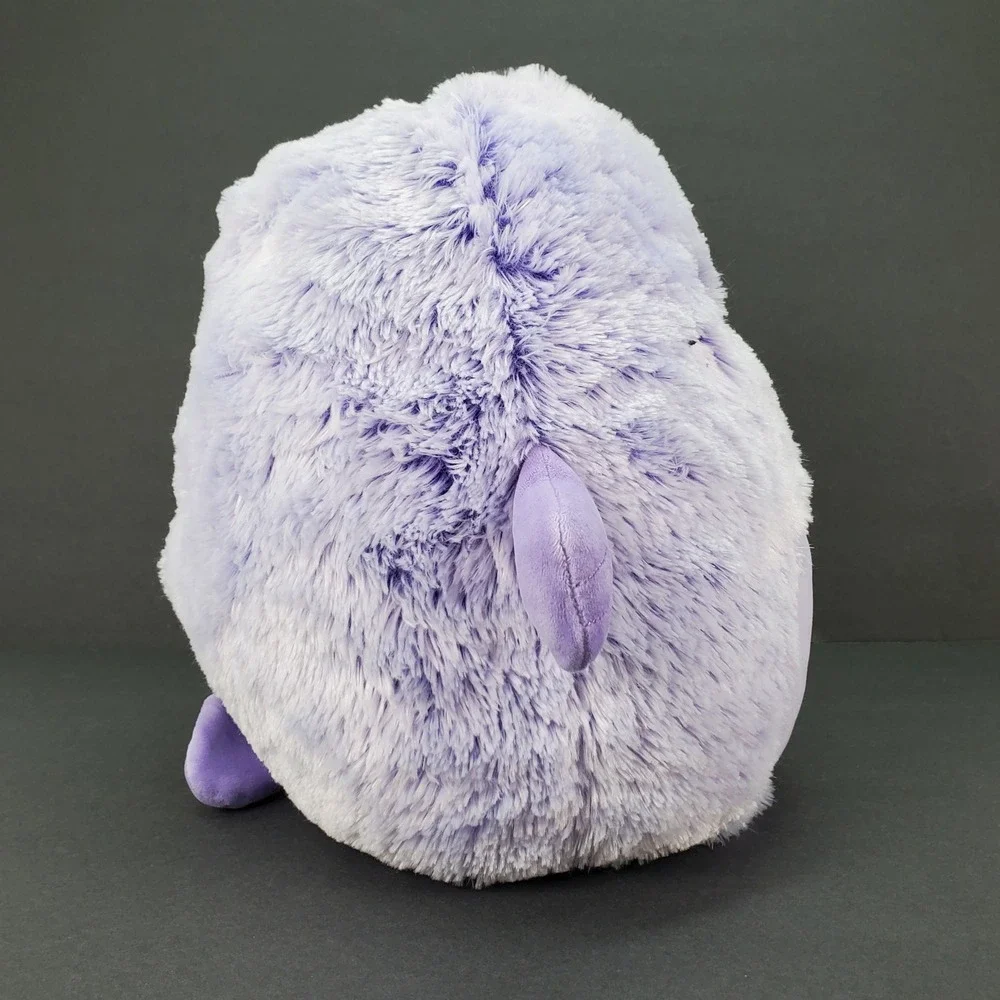 Squishmallows Fuzz-A-Mallows Lucille the Seal Purple Plush 12 inch Lavender Toy